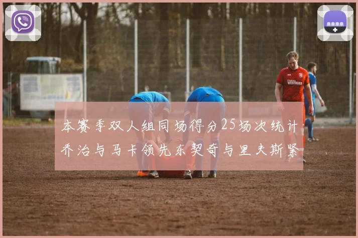 本赛季双人组同场得分25场次统计乔治与马卡领先东契奇与里夫斯紧随其后